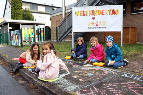 Kindergarten Schulstraße feiert Weltkindertag