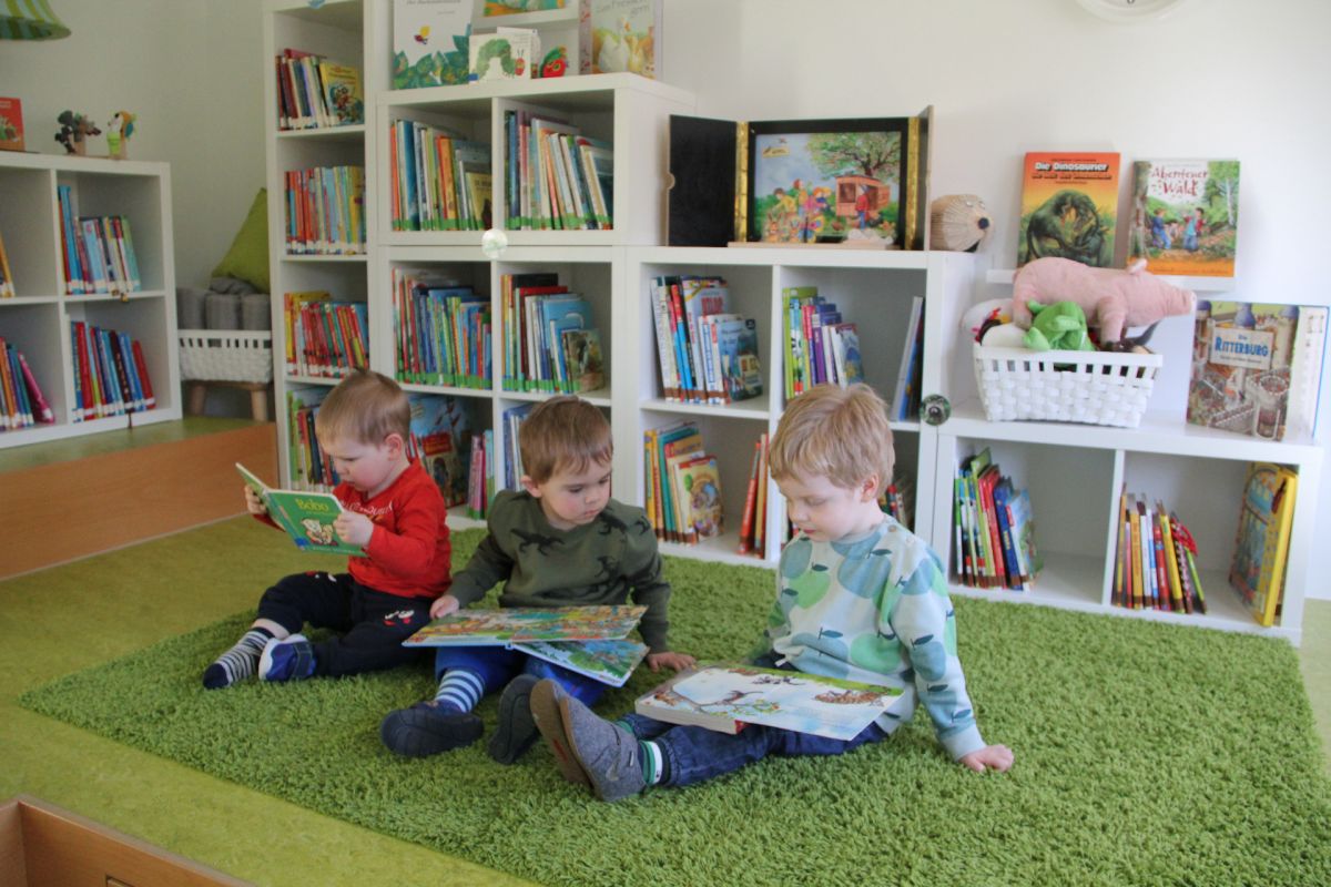 Bücherei im Kindergarten Schulstraße